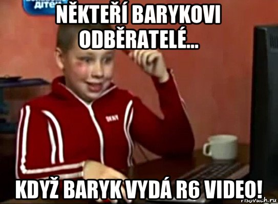 někteří barykovi odběratelé... když baryk vydá r6 video!, Мем Сашок (радостный)