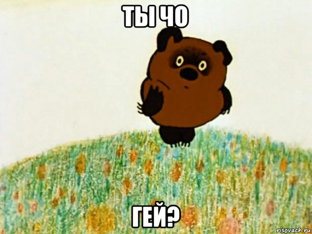 ты чо гей?