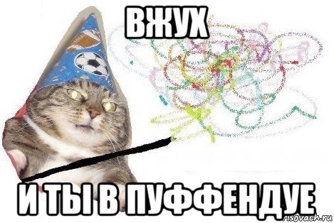 вжух и ты в пуффендуе, Мем Вжух