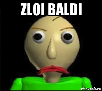 zloi baldi , Мем Злой Балди