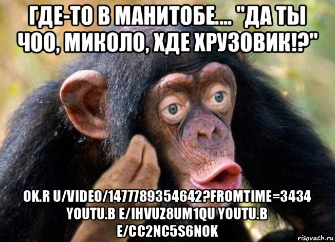 где-то в манитобе.... "да ты чоо, миколо, хде хрузовик!?" ok.r u/video/1477789354642?fromtime=3434 youtu.b e/ihvuz8um1qu youtu.b e/cc2nc5s6nok