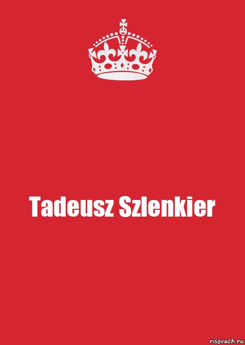 Tadeusz Szlenkier, Комикс Keep Calm 3