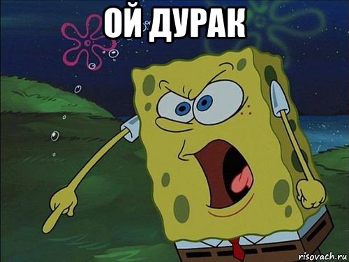 ой дурак 