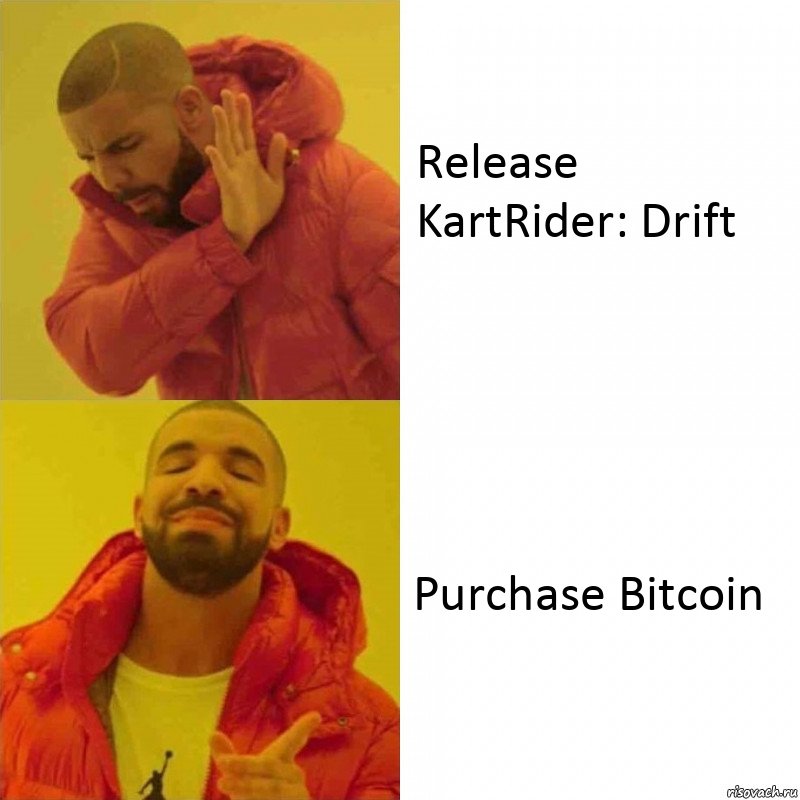 Release KartRider: Drift Purchase Bitcoin, Комикс Тимати да нет