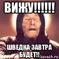 вижу!!!!!! шведка завтра будет!!, Мем Ванга (цвет)